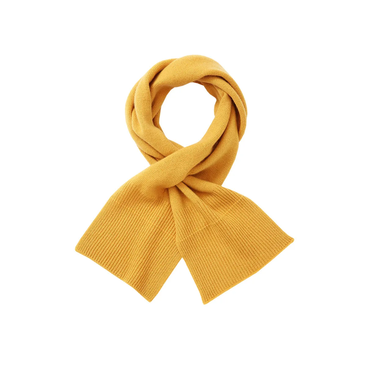 100% Wool Elegant Ribbed Scarves