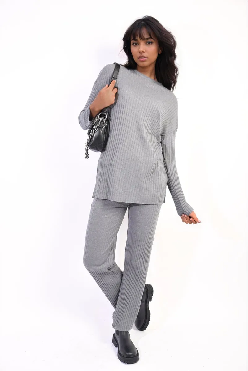 Annalise Knitted Top and Trouser Co-ord Set