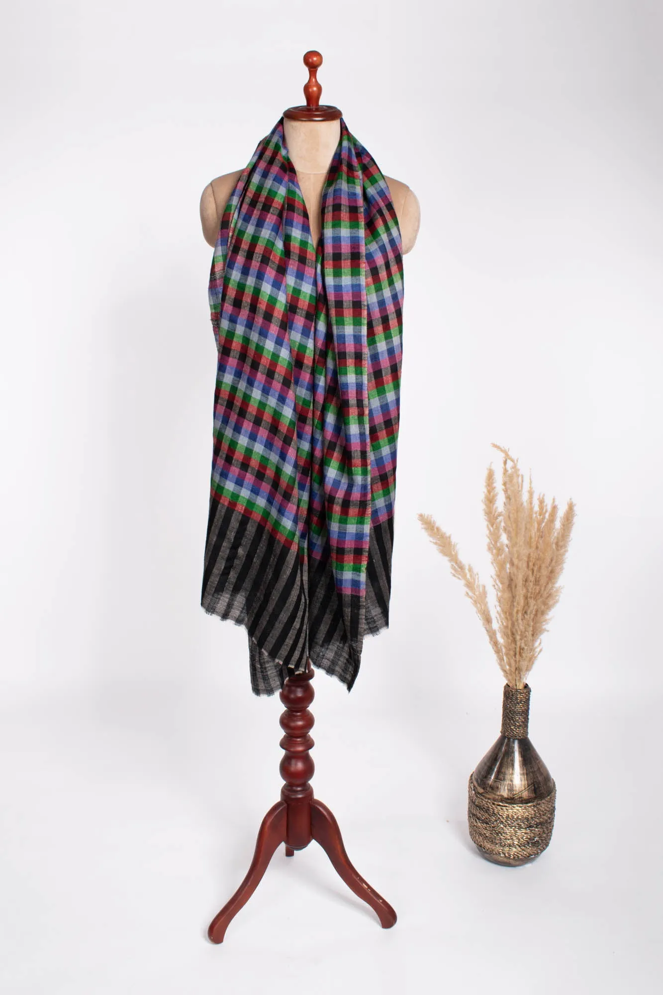 Artistically Handcrafted Cashmere Scarf - TAMESIDE