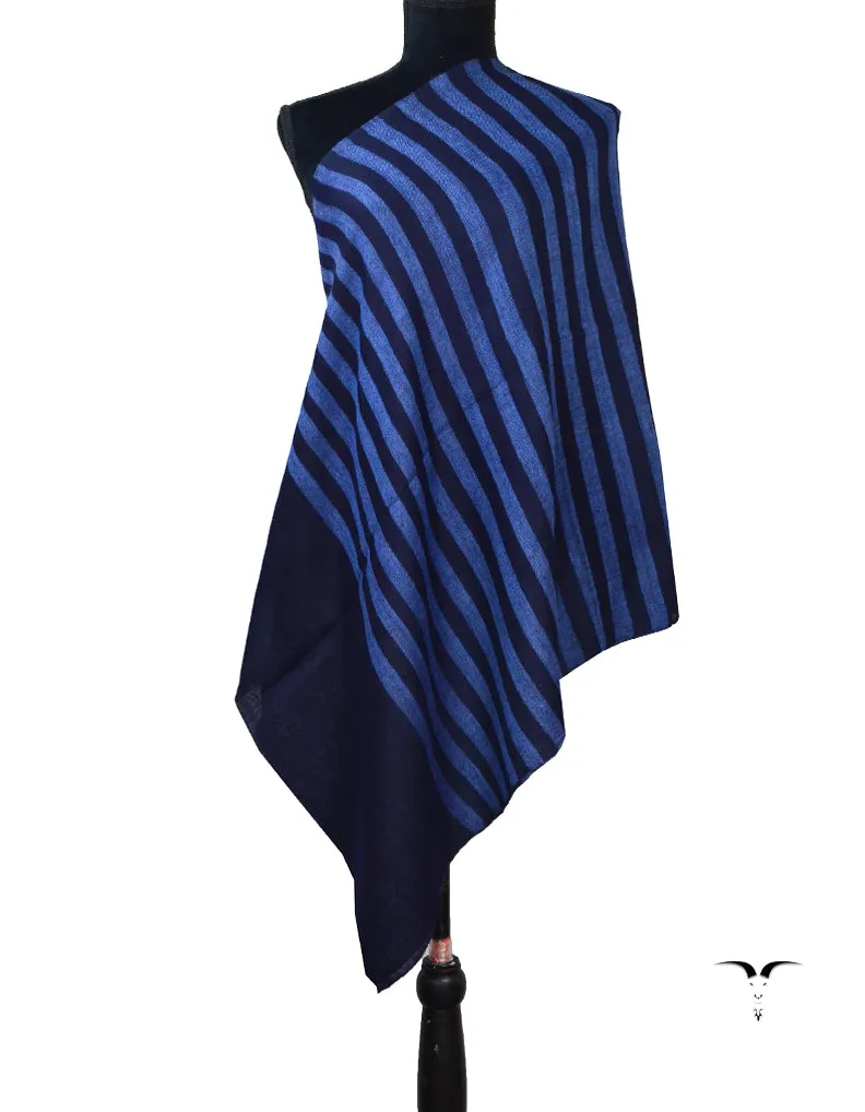 Blue Pashmina Pattern Wrap 5616