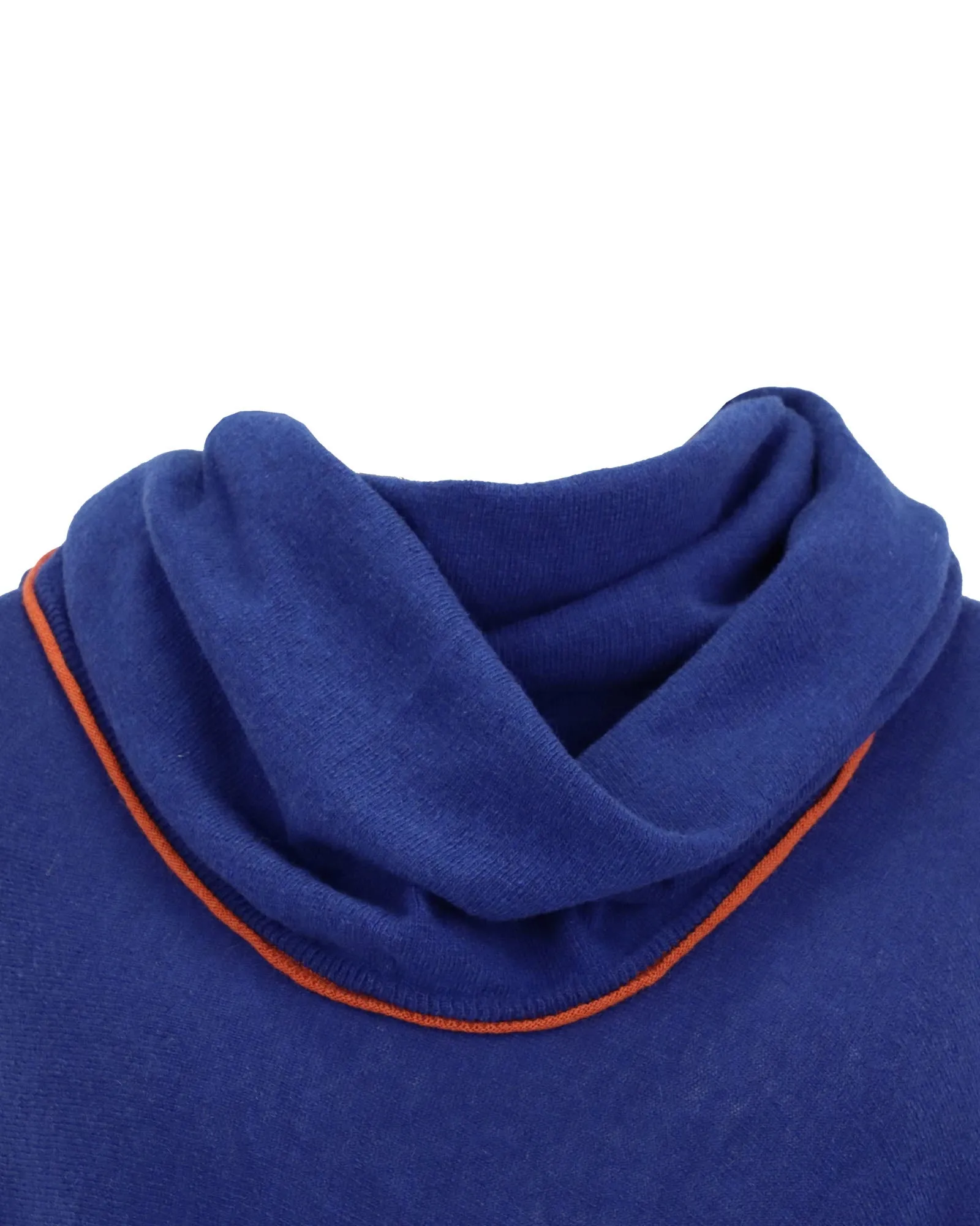 Cashmere Blend Contrast Edge Snood