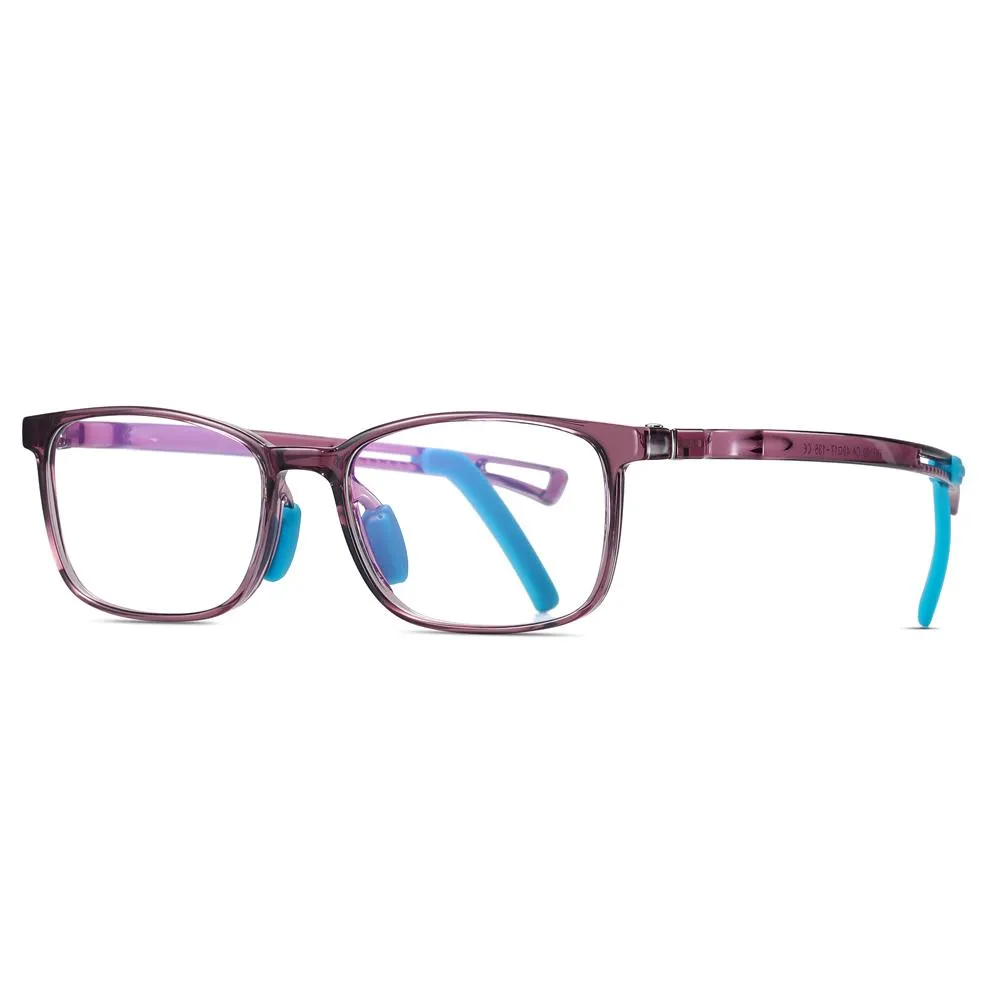 Clever - (Age 5-13)Children Non-slip Blue Light Blocking Glasses