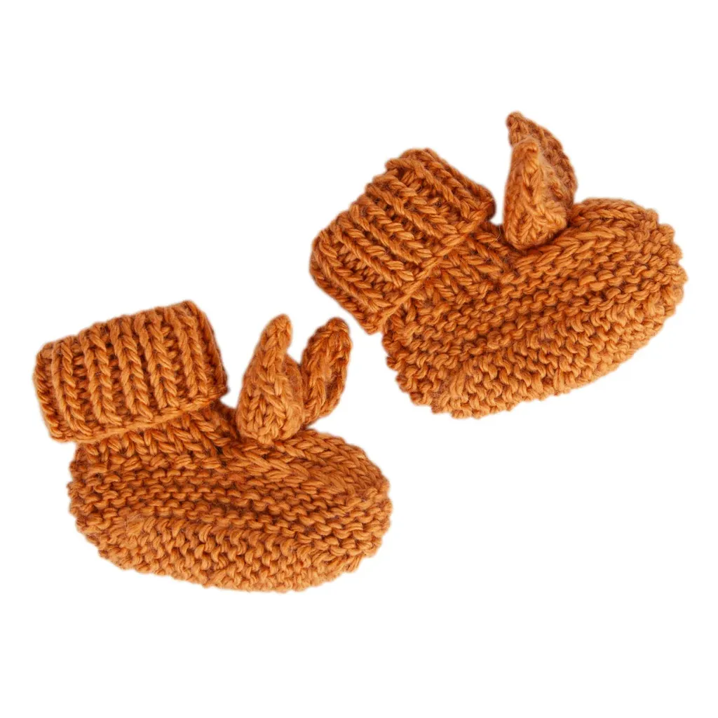 Cottontail Booties - Caramel