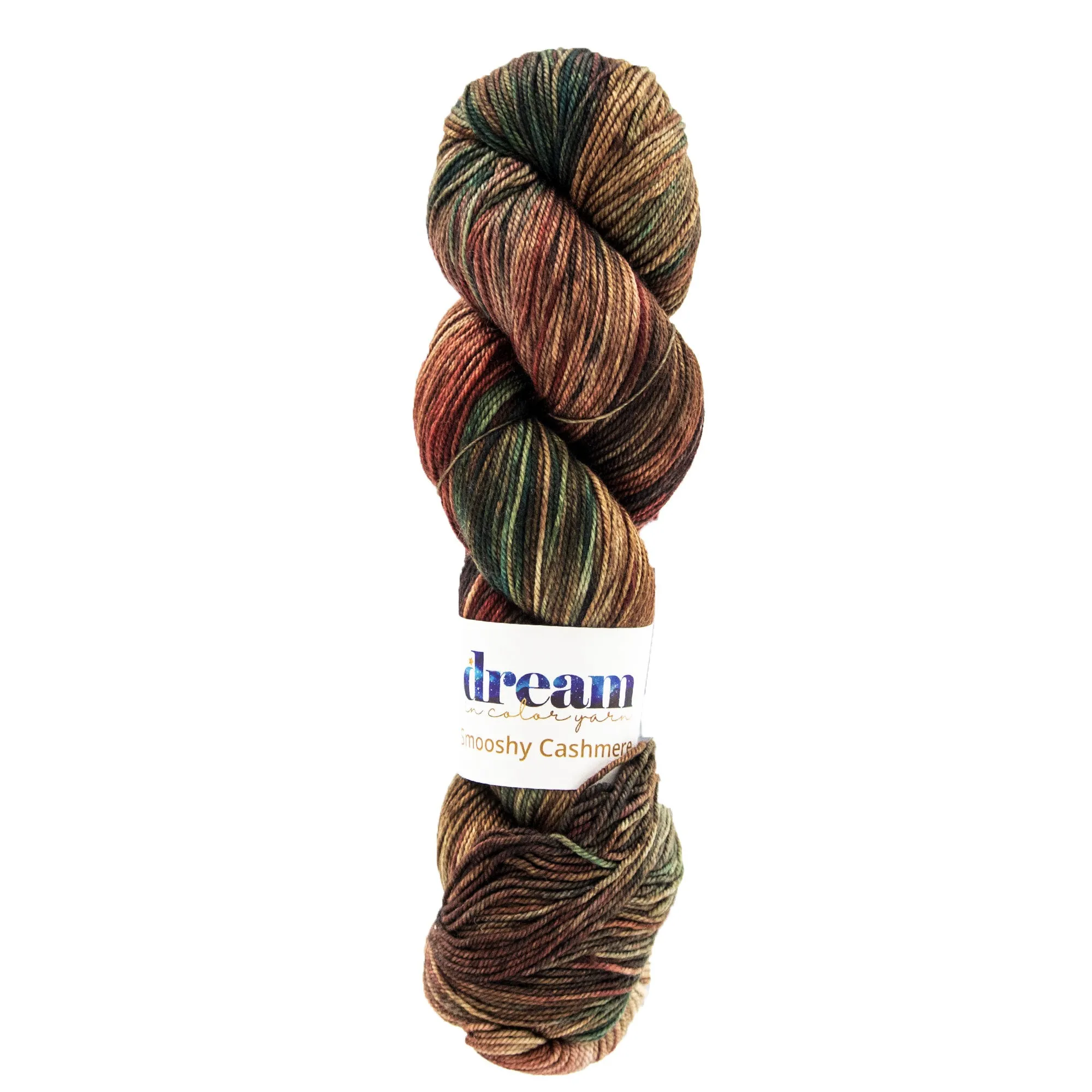 Dream in Color Smooshy Cashmere Yarn - Brown Coat