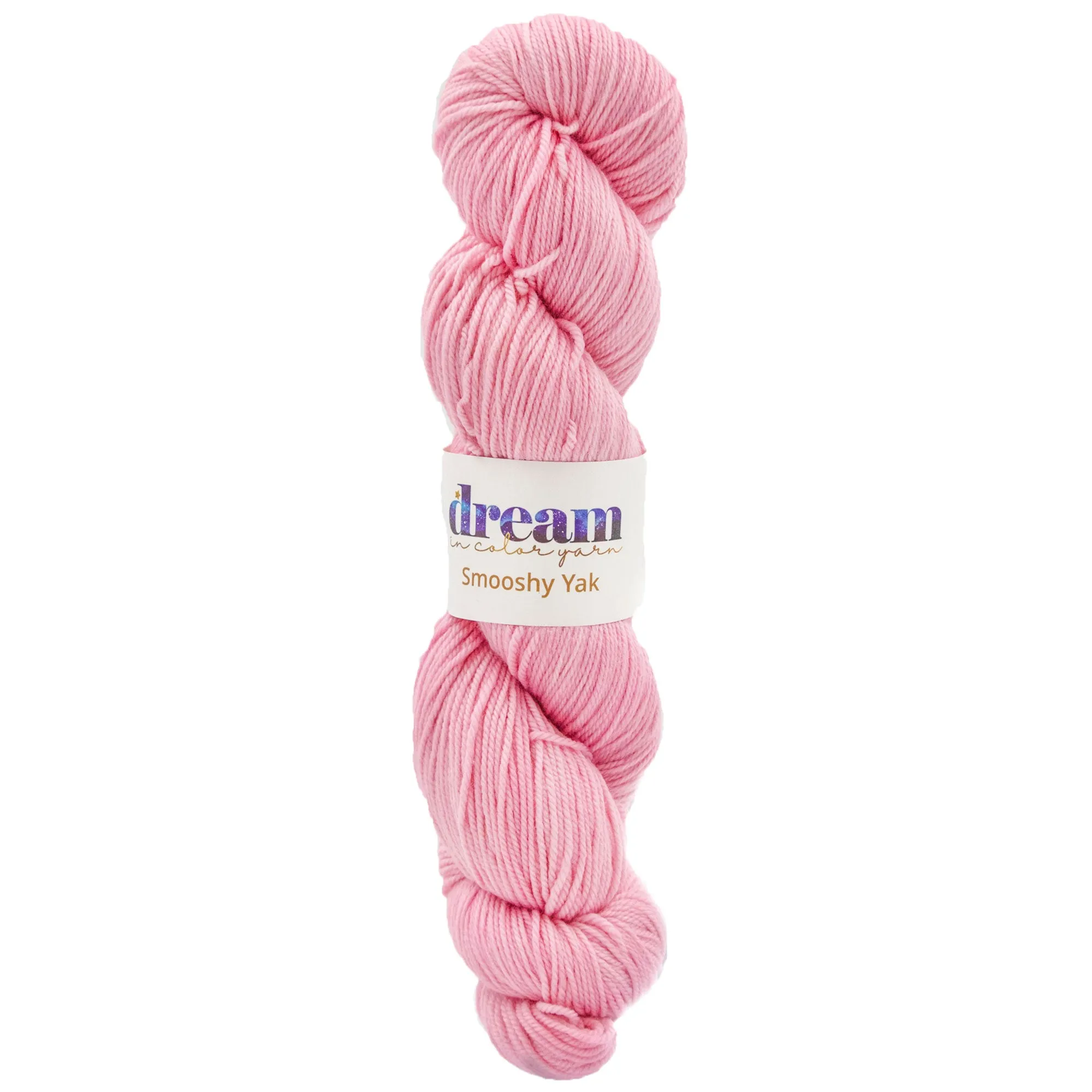 Dream in Color Smooshy Yak Yarn - Pinky