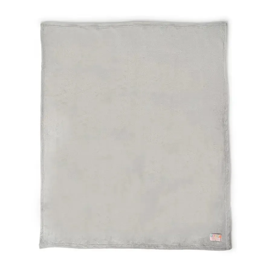 Flurry Knitted Blanket - Grey