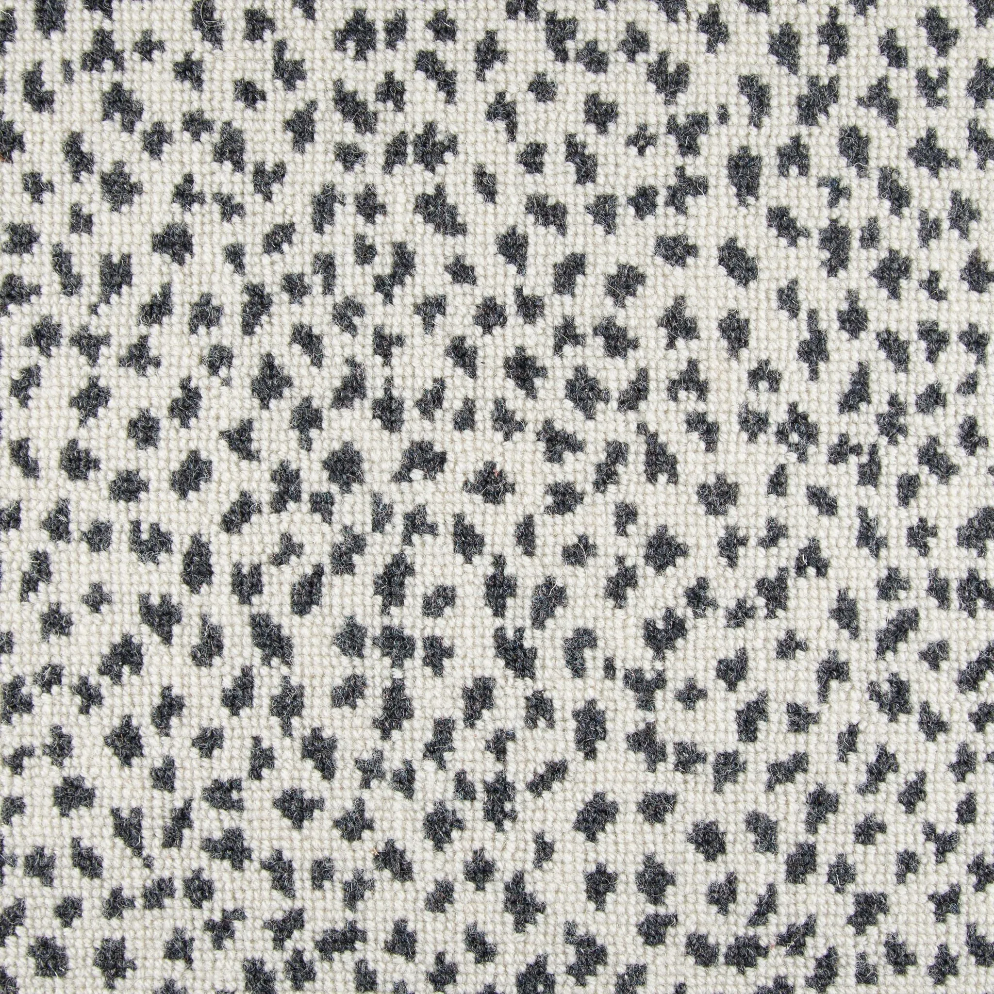 Fowler Wilton Carpet, Pearl / Charcoal