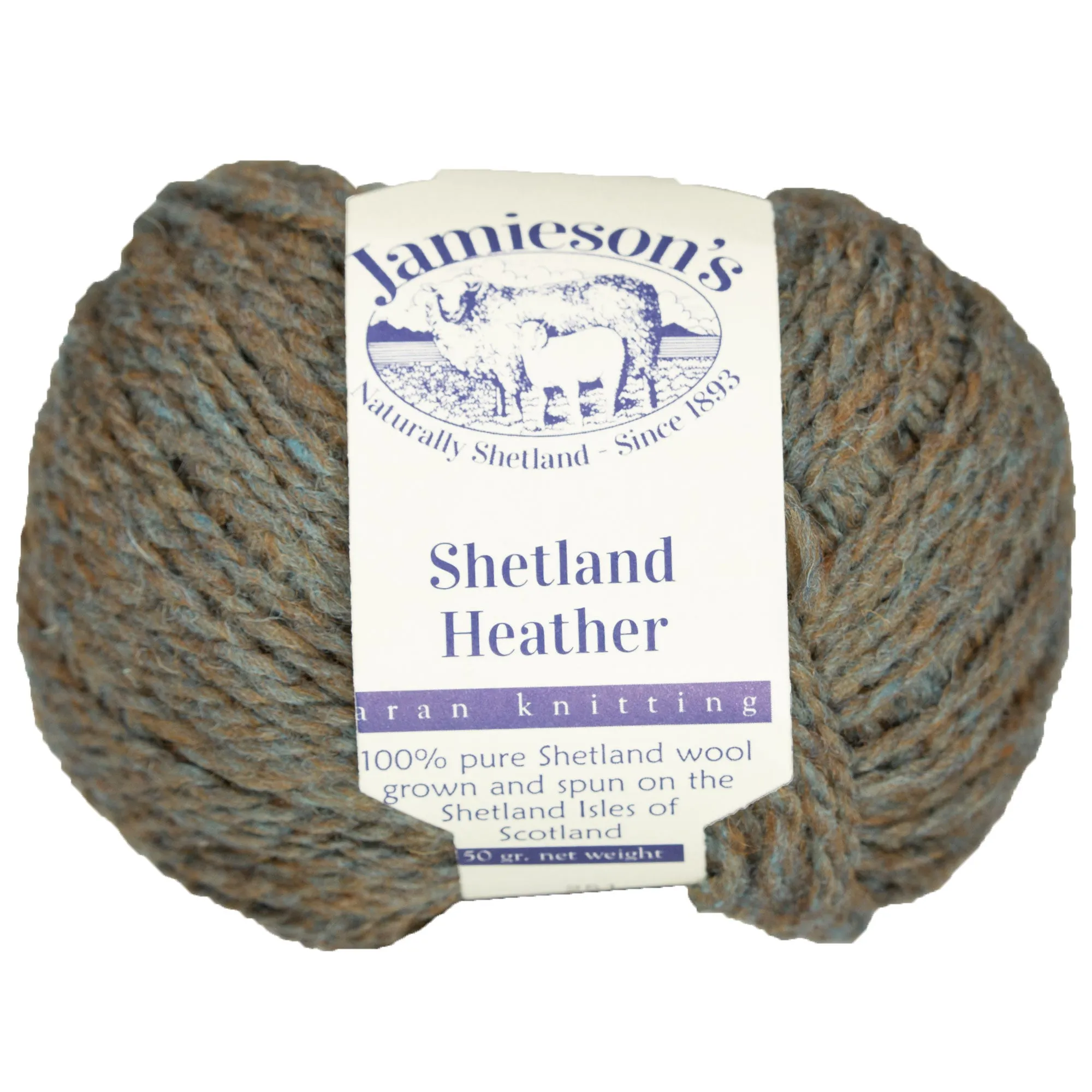 Jamieson's of Shetland Heather Aran Yarn - 251 Topaz (Backordered)