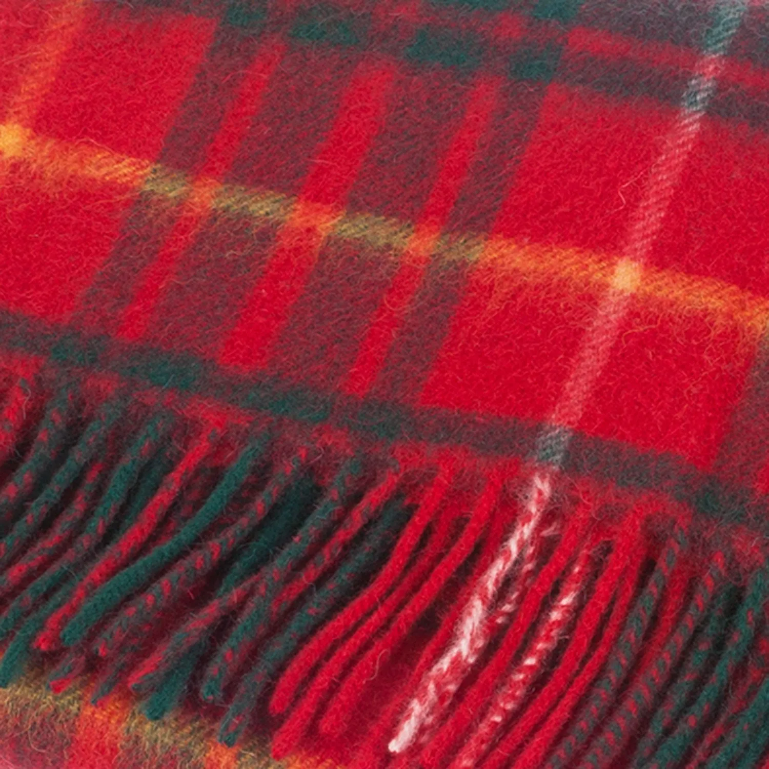 Lambswool Scottish Tartan Clan Scarf  Bruce