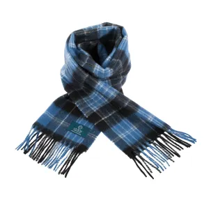 Lambswool Scottish Tartan Clan Scarf  Clark Ancient