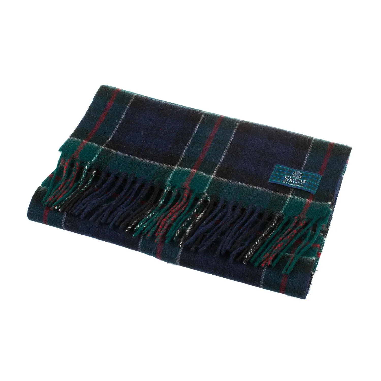 Lambswool Scottish Tartan Clan Scarf  Colquhoun