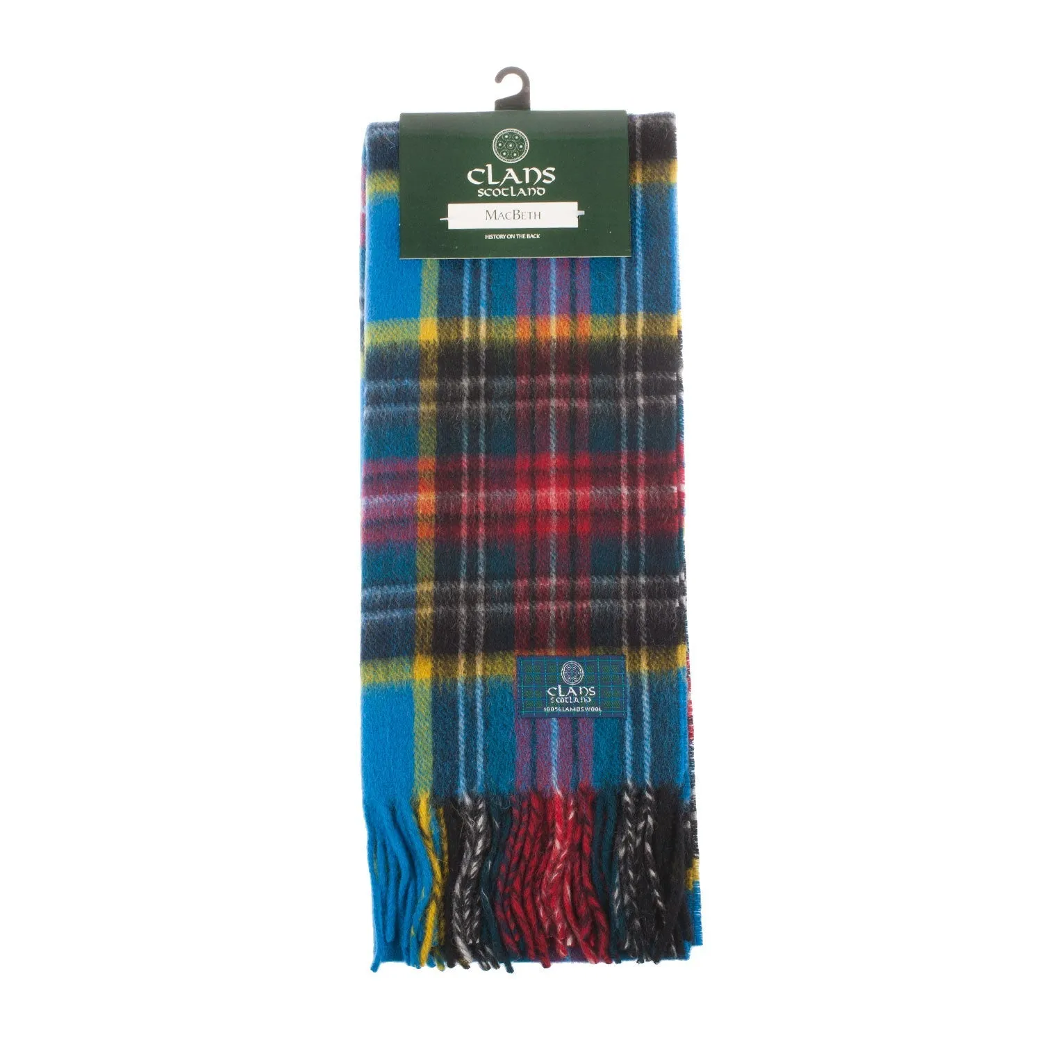 Lambswool Scottish Tartan Clan Scarf  Macbeth