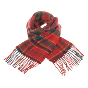 Lambswool Scottish Tartan Clan Scarf  Munro