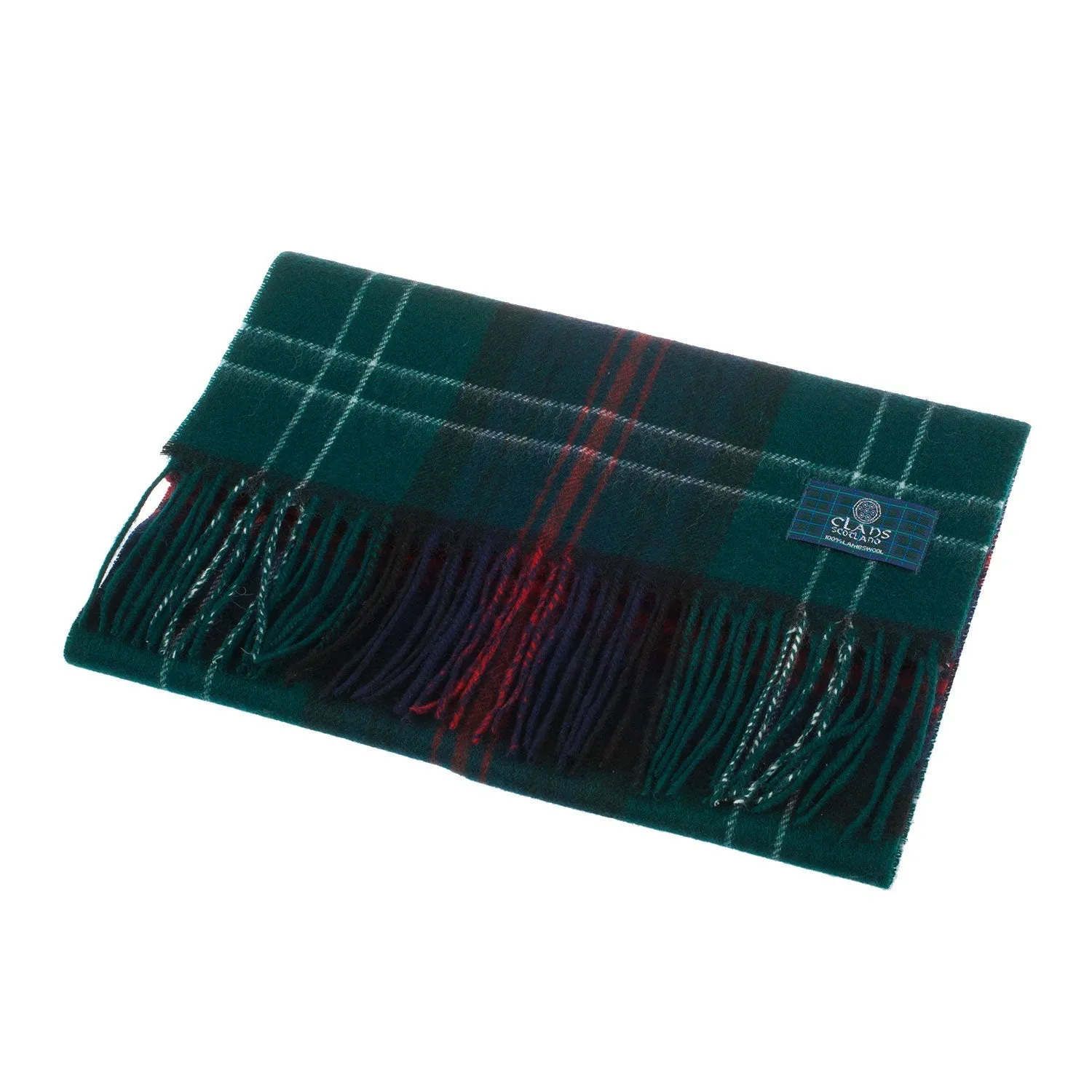 Lambswool Scottish Tartan Clan Scarf  Sutherland Old