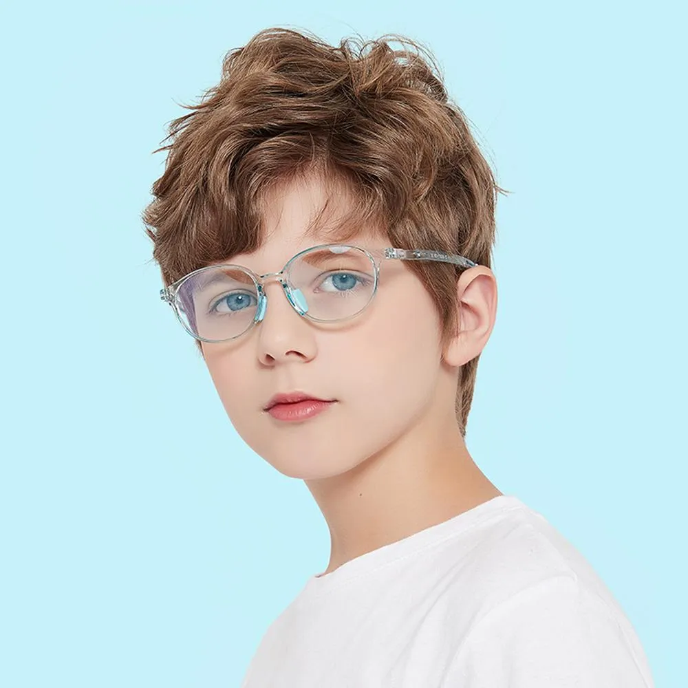 Lively - (Age 5-13)Children Non-slip Blue Light Blocking Glasses-Black