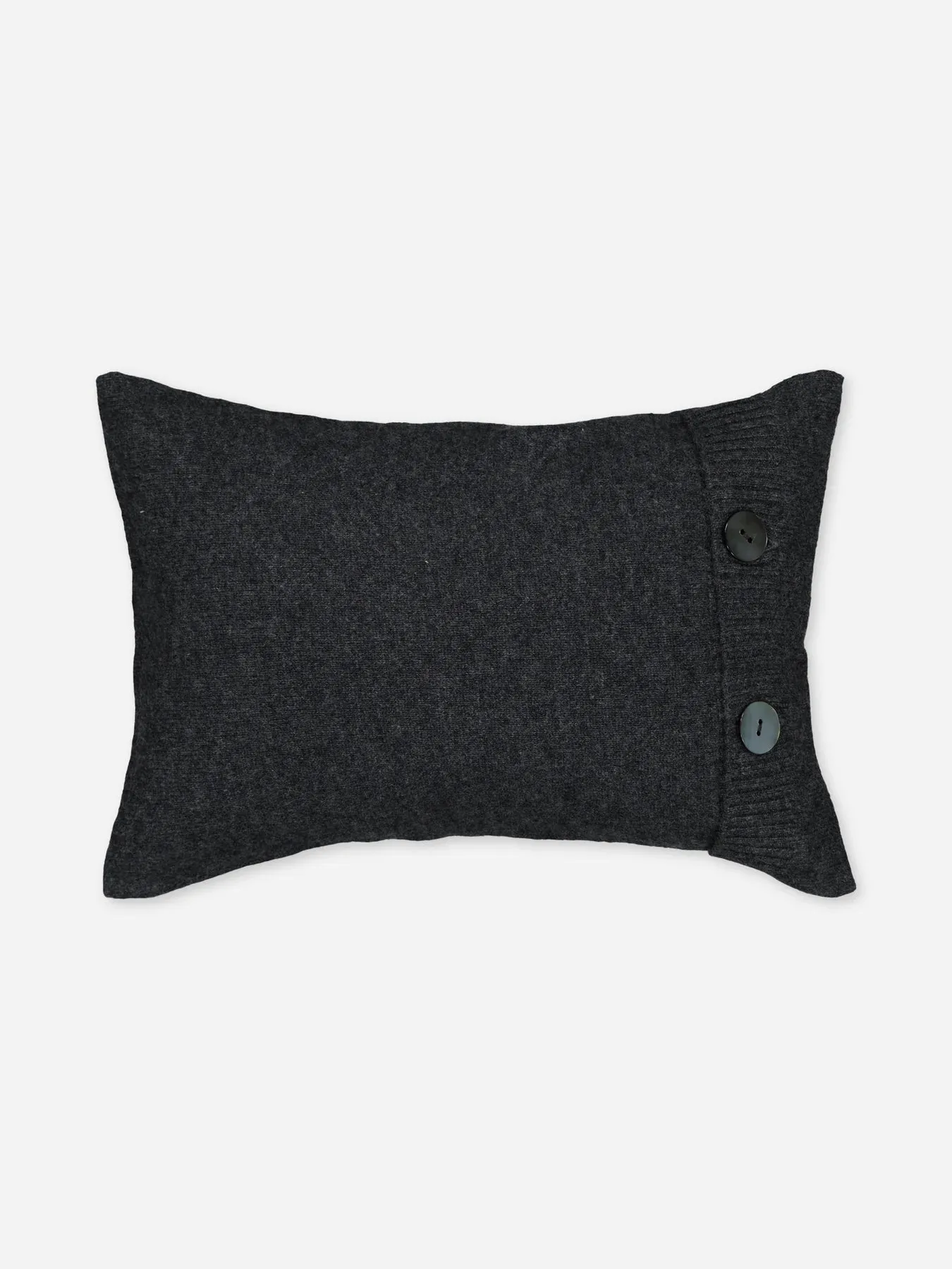 Mini Cashmere Cushion Anthracite