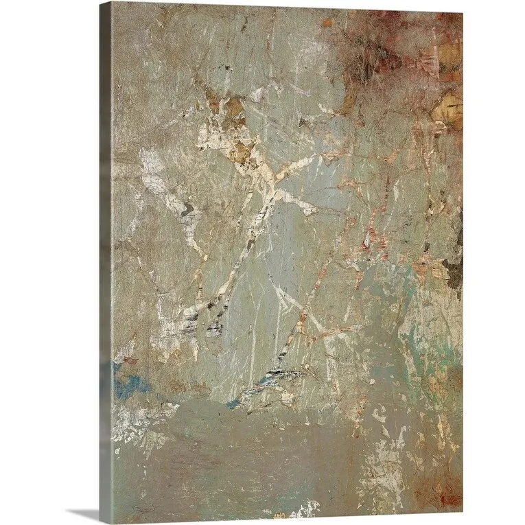 "Aged Wall IV" Canvas Wall Art