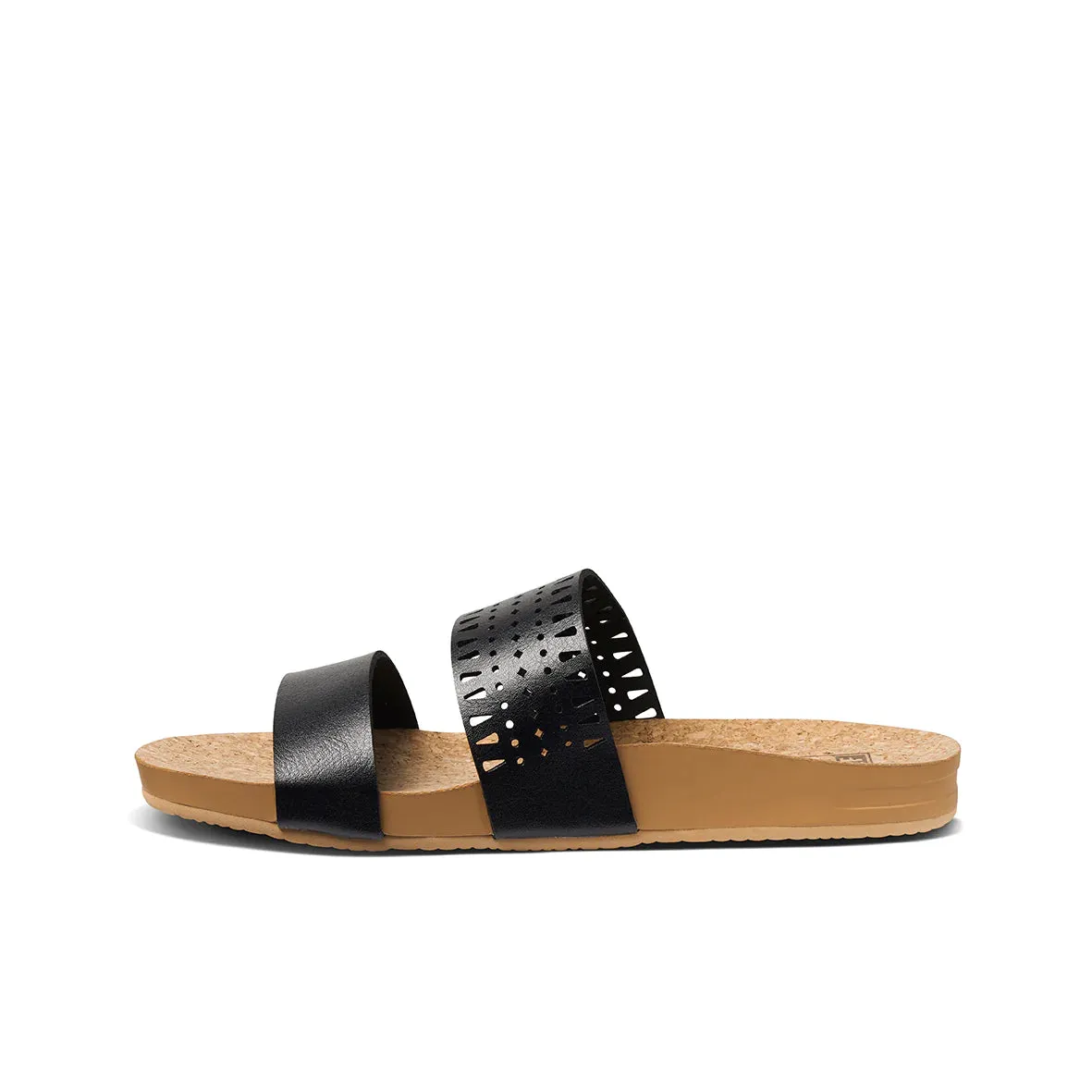 Reef Cushion Vista Perforated Slide - Black