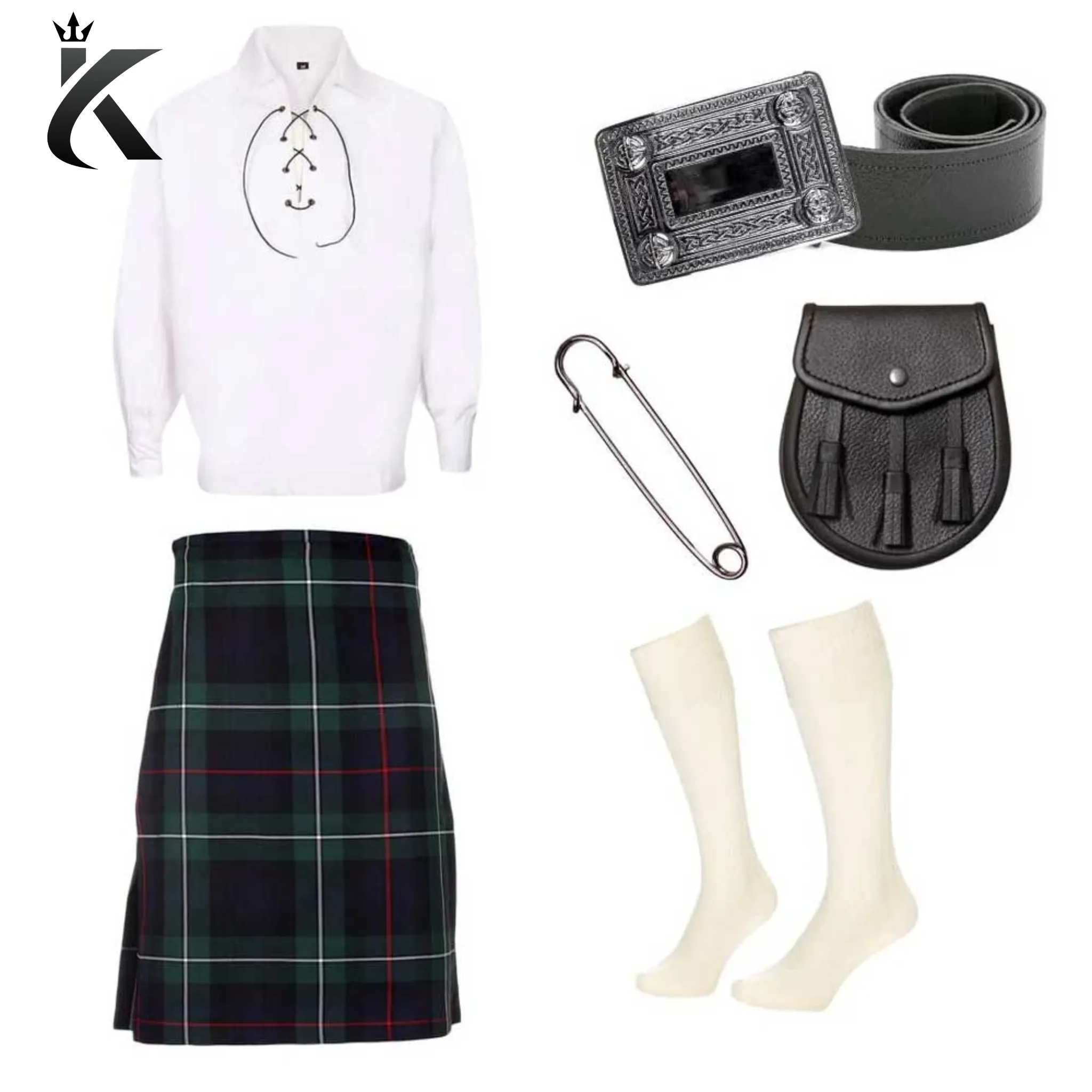 Scottish Casual Kilt Outfit For Men - the Perfect Highland Ensemble