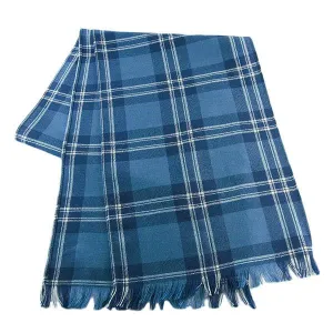 Shaw Red Modern Light Weight Tartan Scarf