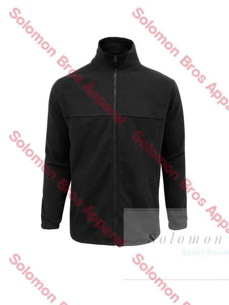 Simple Mens Micro Fleece Jacket