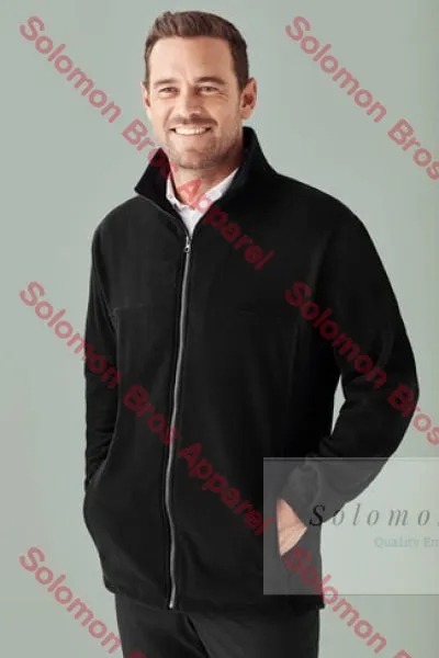 Simple Mens Micro Fleece Jacket