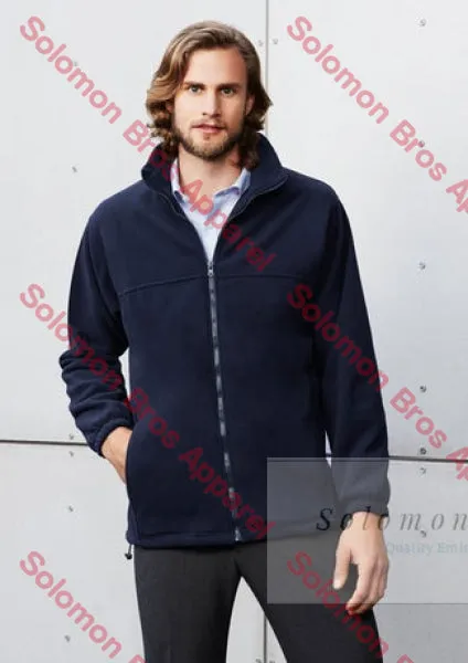 Simple Mens Micro Fleece Jacket