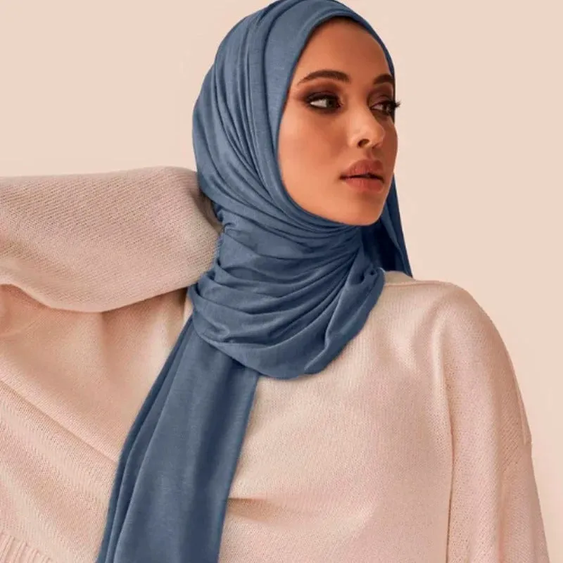 Soft and Plain Color Shawl Wrap Scarves for Women