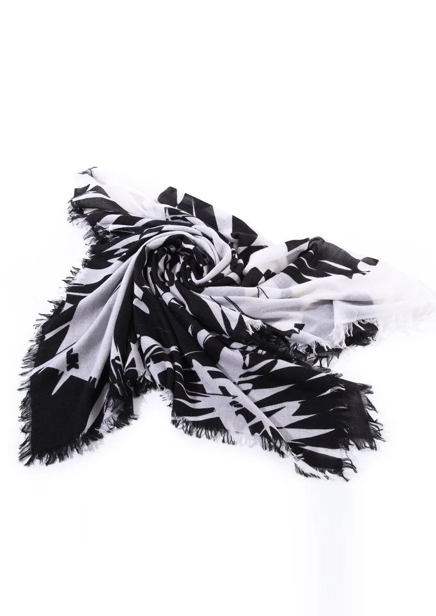 super fine baby cashmere scarf by Junko Koshino