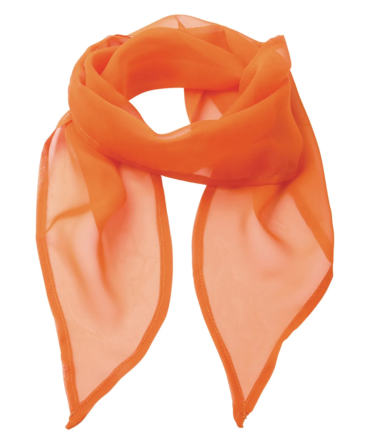 Terracotta - 'Colours' Chiffon scarf