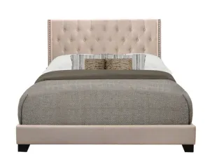 Tufted Upholstered Bed Frame