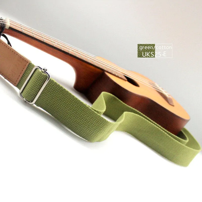 Ukulele Strap - Simple Plain Color - Sling Strap - Hands free