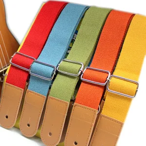 Ukulele Strap - Simple Plain Color - Sling Strap - Hands free