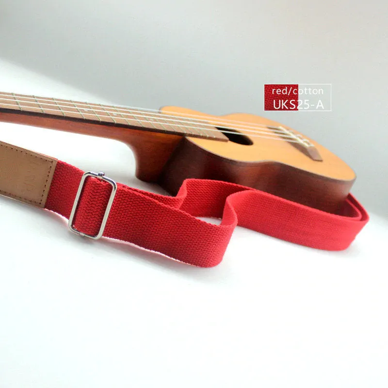 Ukulele Strap - Simple Plain Color - Sling Strap - Hands free