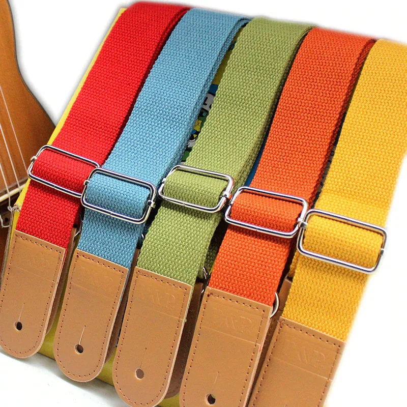 Ukulele Strap - Simple Plain Color - Sling Strap - Hands free