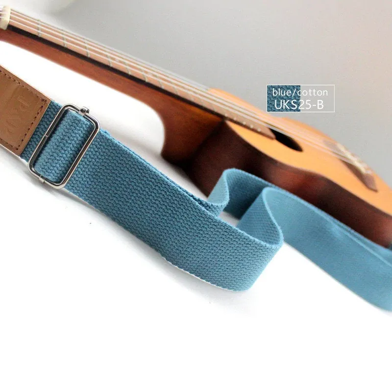 Ukulele Strap - Simple Plain Color - Sling Strap - Hands free