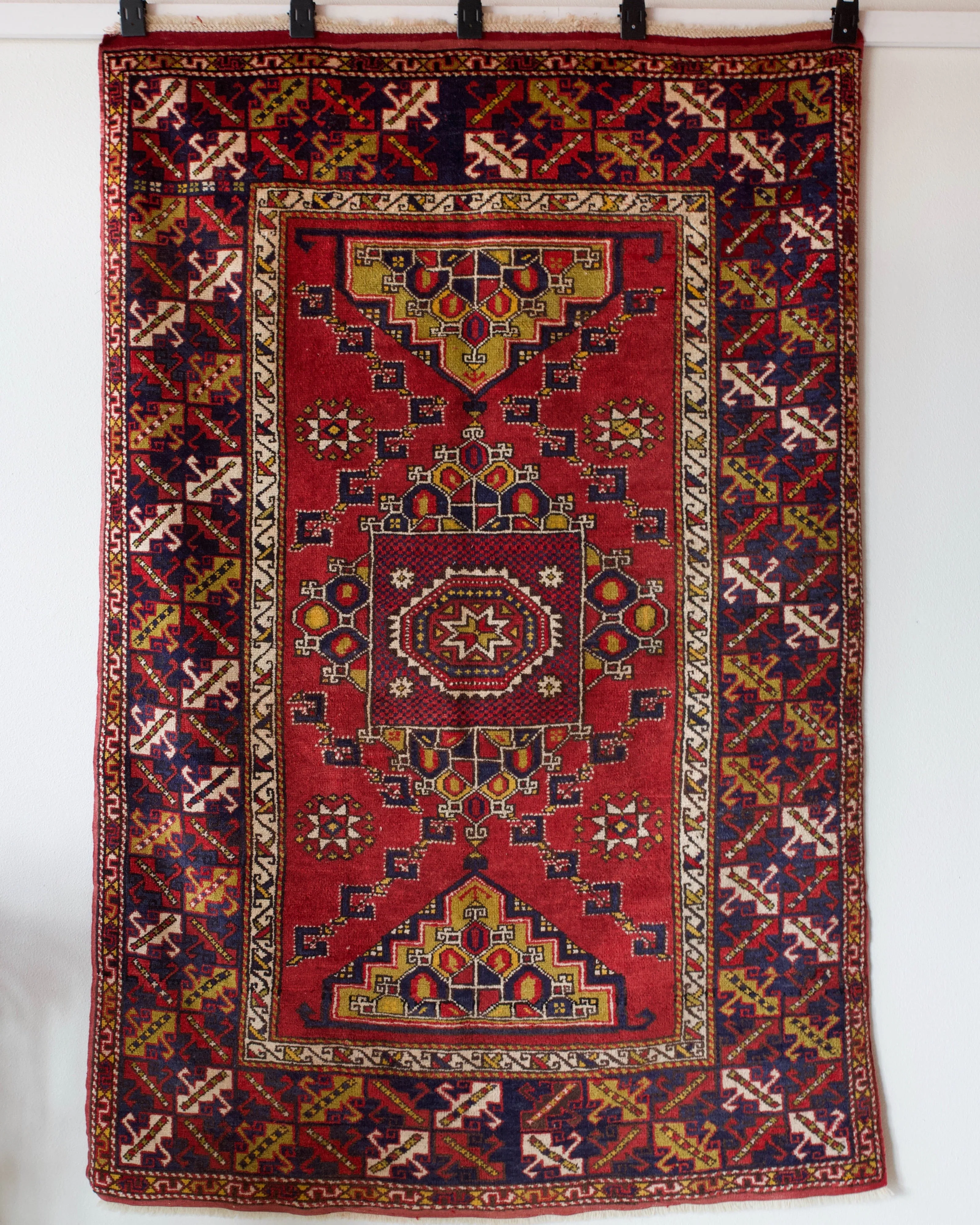 Vintage Canakkale Rug 5'x7'7"