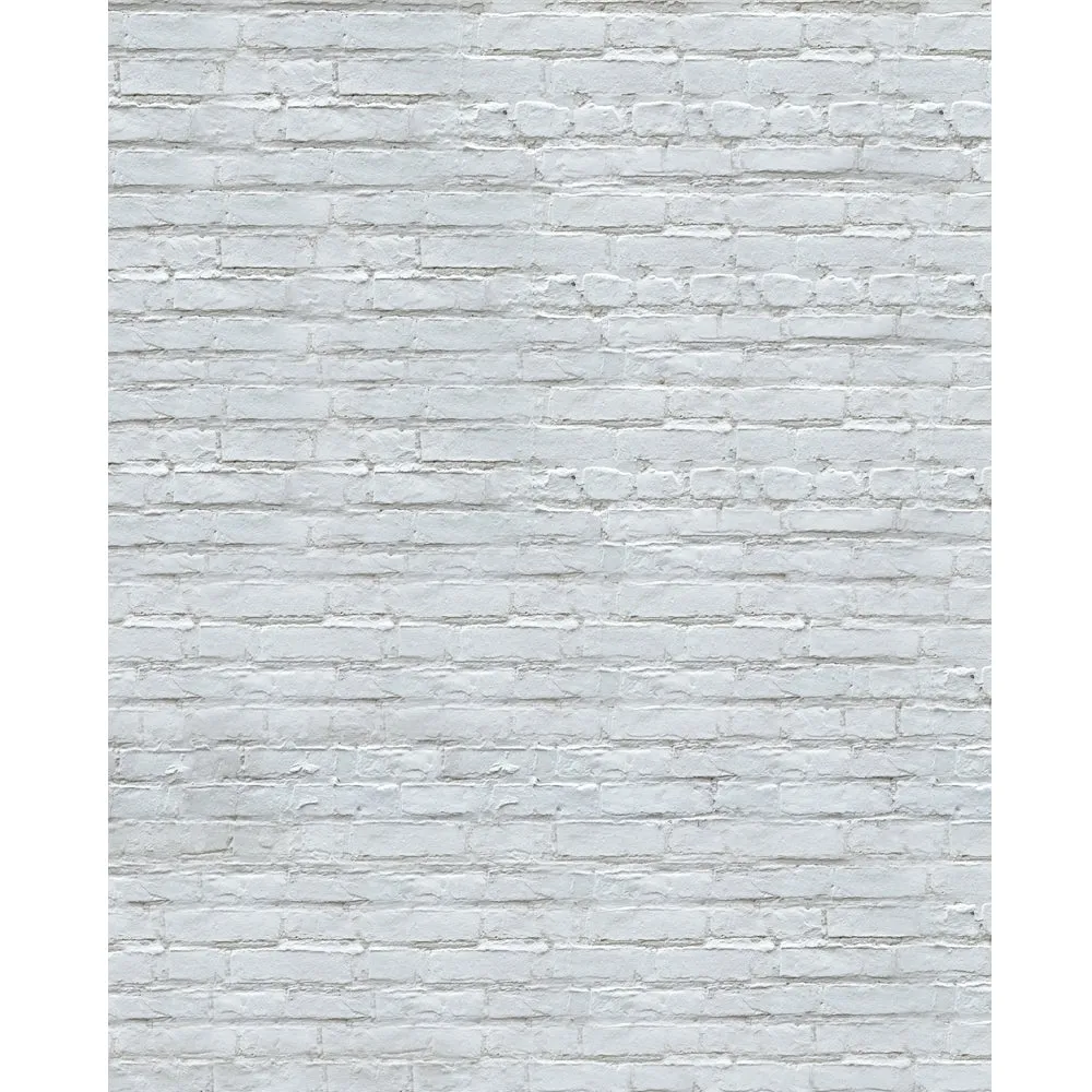 White Brick Printed Backdrop