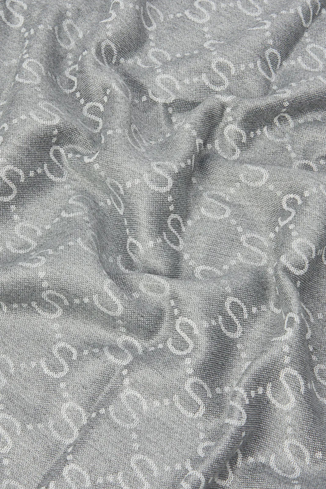 Women Grey Printed Scarf