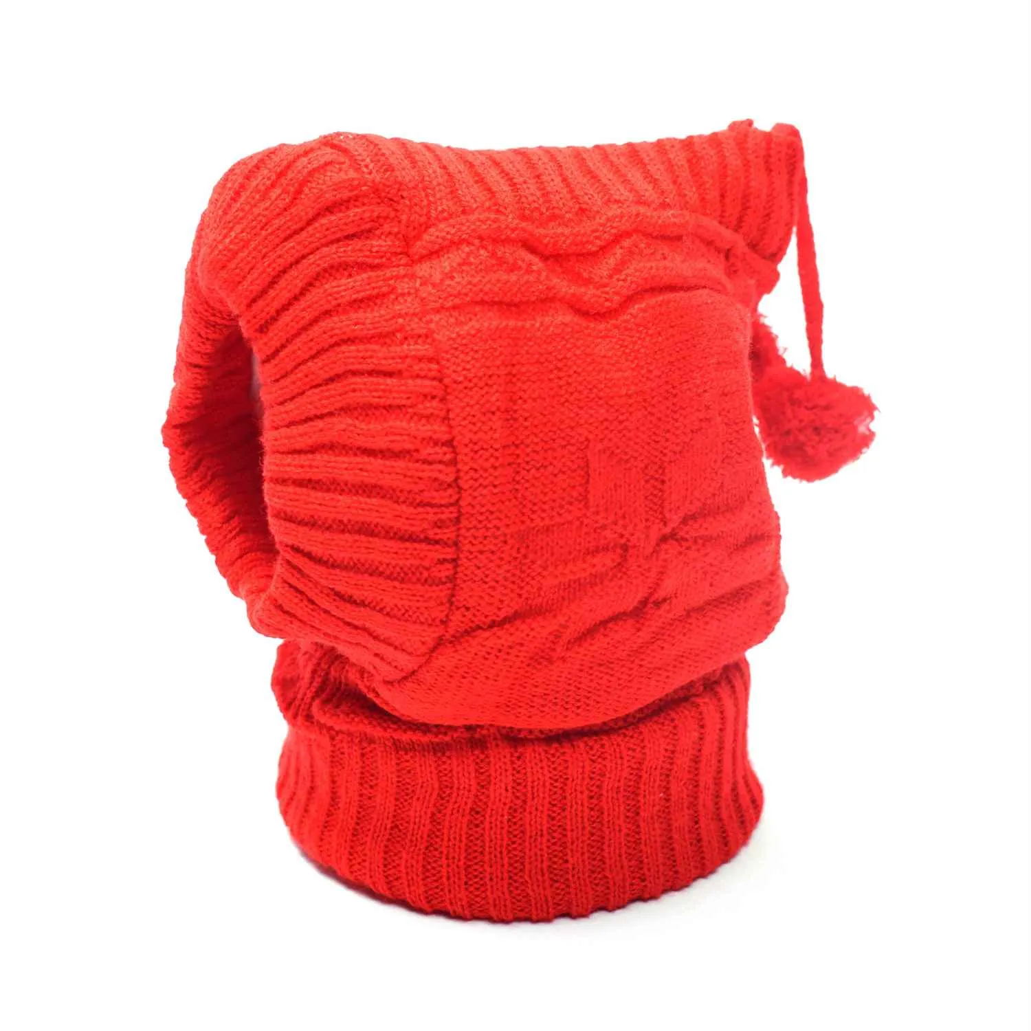 Woolen Face Cap Plain 6-12m Age